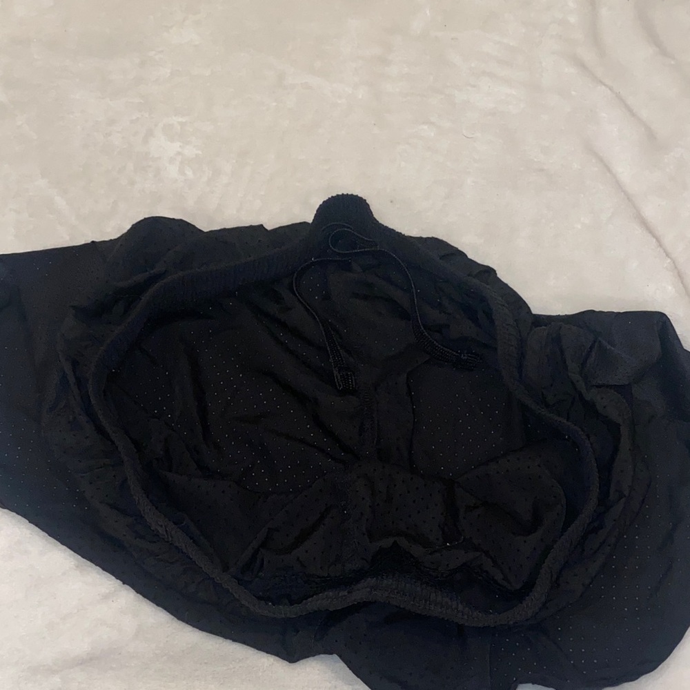 Women's Mesh Active Black Shorts - Picture 5 of 5
